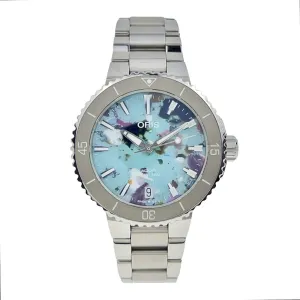 Oris Aquis Date Upcycle Steel Multi Color 36.5mm Automatic Men’s Watch 7770A