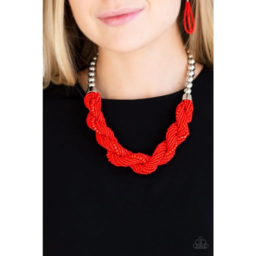 Paparazzi Savannah Surfin - Red