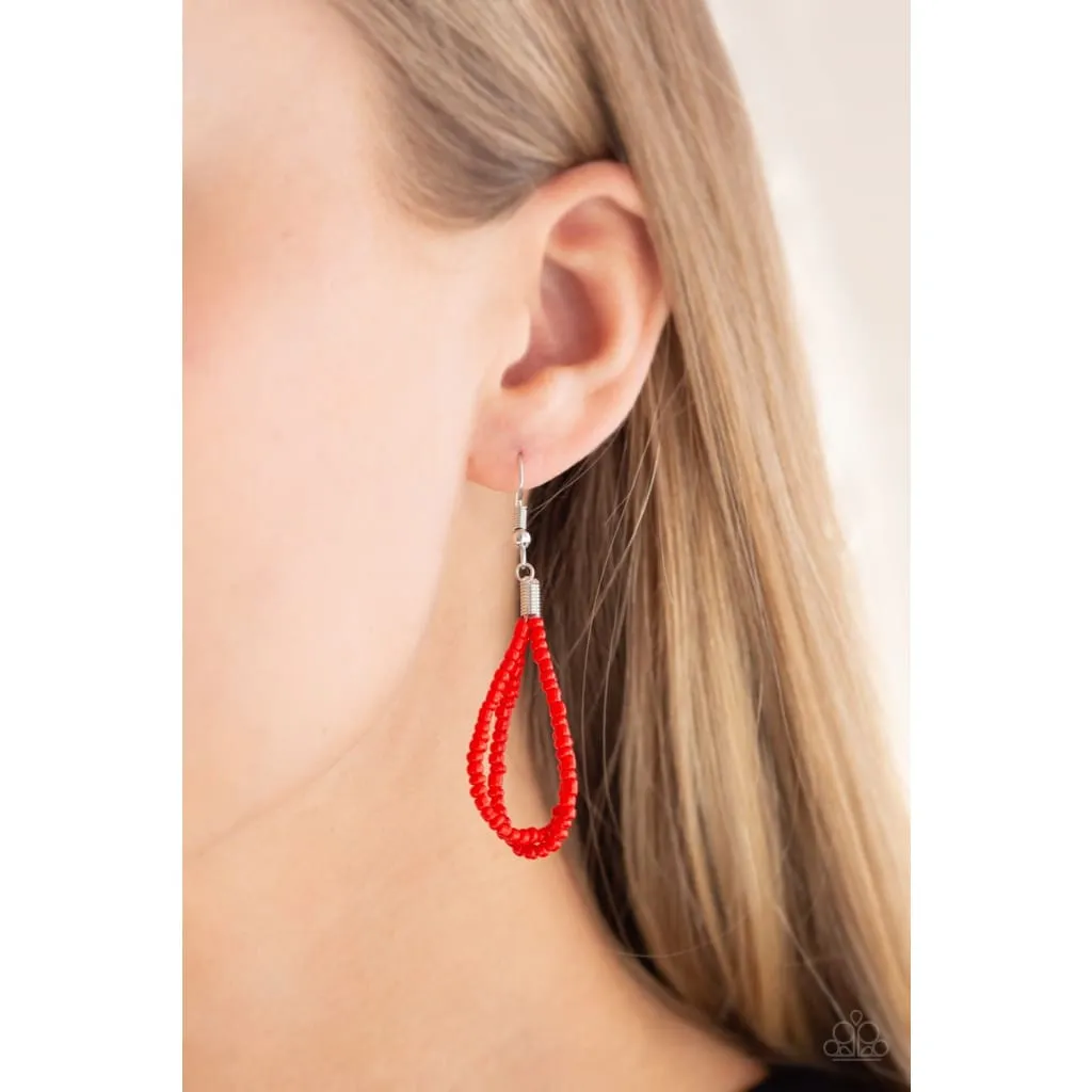 Paparazzi Savannah Surfin - Red