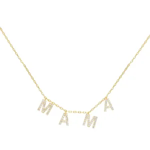 Pavé Mama Necklace