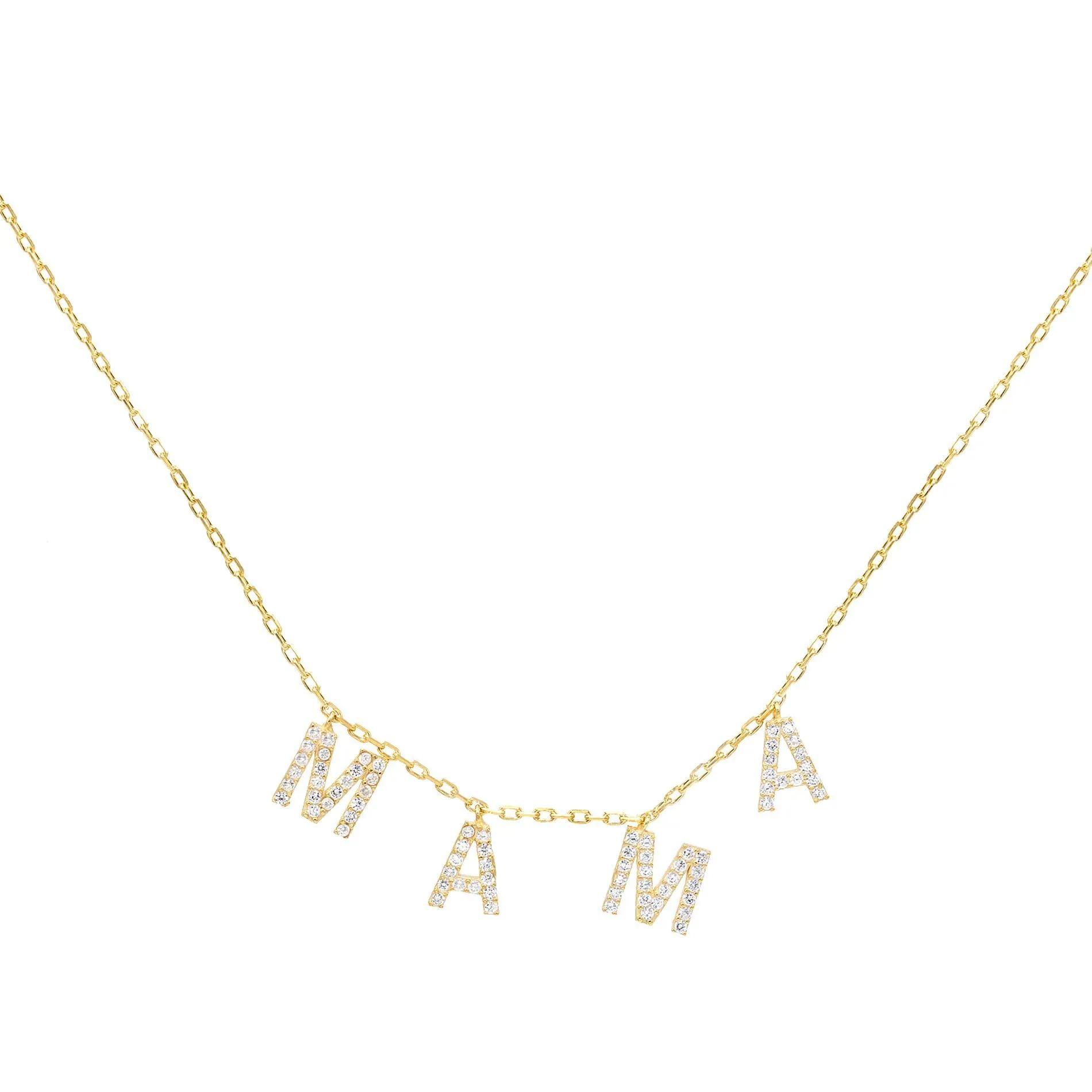 Pavé Mama Necklace
