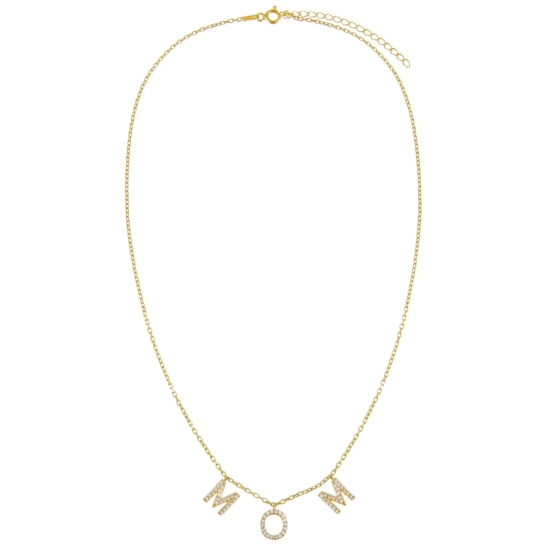 Pavé Mom Necklace