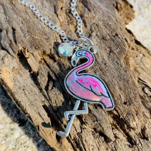 Pink Flamingo, Necklace