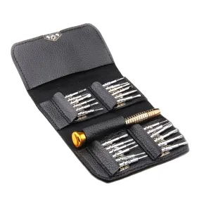 PUIYRBS Small Screwdriver Set for Electronics 25 Pc Small Mini Precision Screwdriver Set Watch Jewelry Electronic Repair Tool