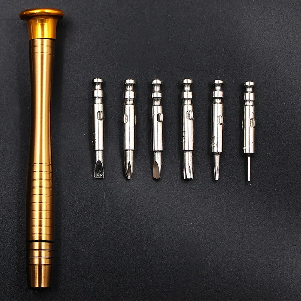 PUIYRBS Small Screwdriver Set for Electronics 25 Pc Small Mini Precision Screwdriver Set Watch Jewelry Electronic Repair Tool