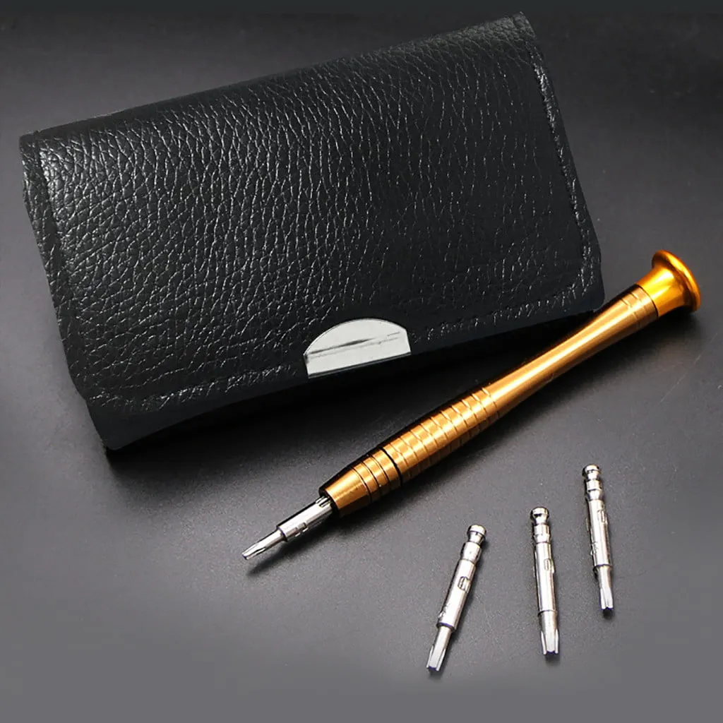 PUIYRBS Small Screwdriver Set for Electronics 25 Pc Small Mini Precision Screwdriver Set Watch Jewelry Electronic Repair Tool