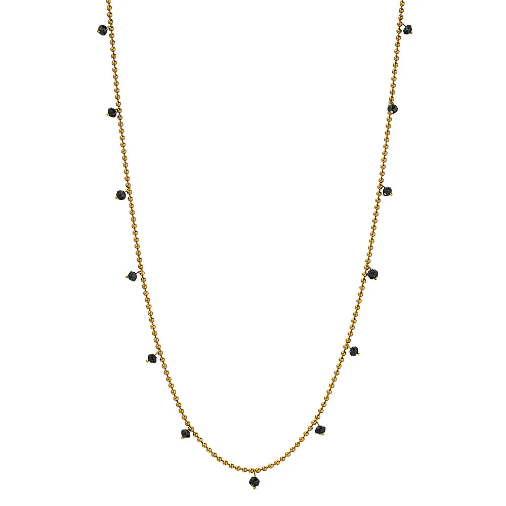 RAINDROPS NECKLACE -BLACK DIAMOND
