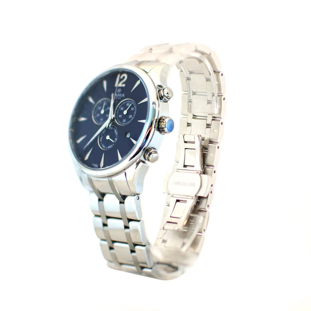 Rama Men's Stainless Steel Chronograph