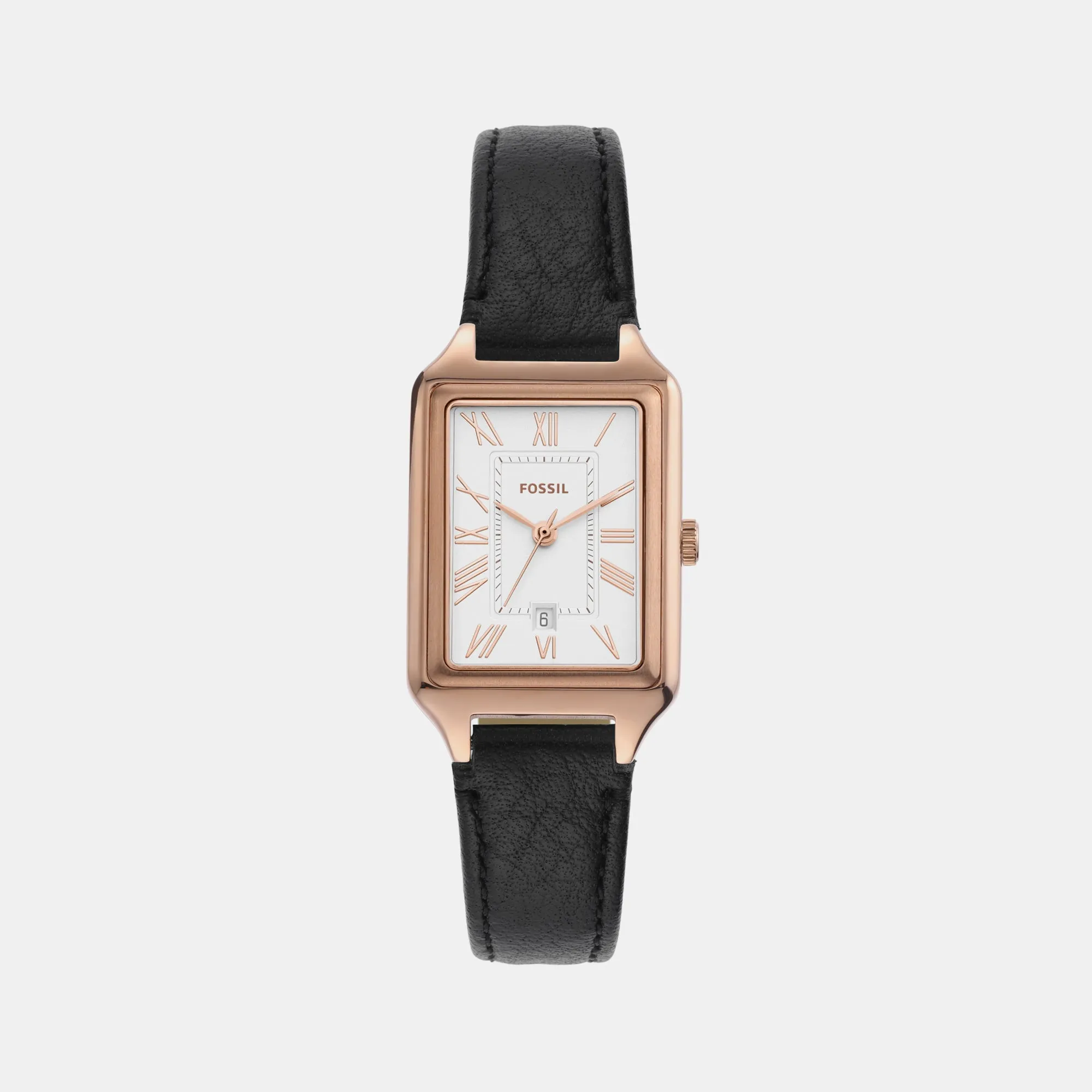 Raquel Women Quartz White Dial Analog Leather Watch ES5310