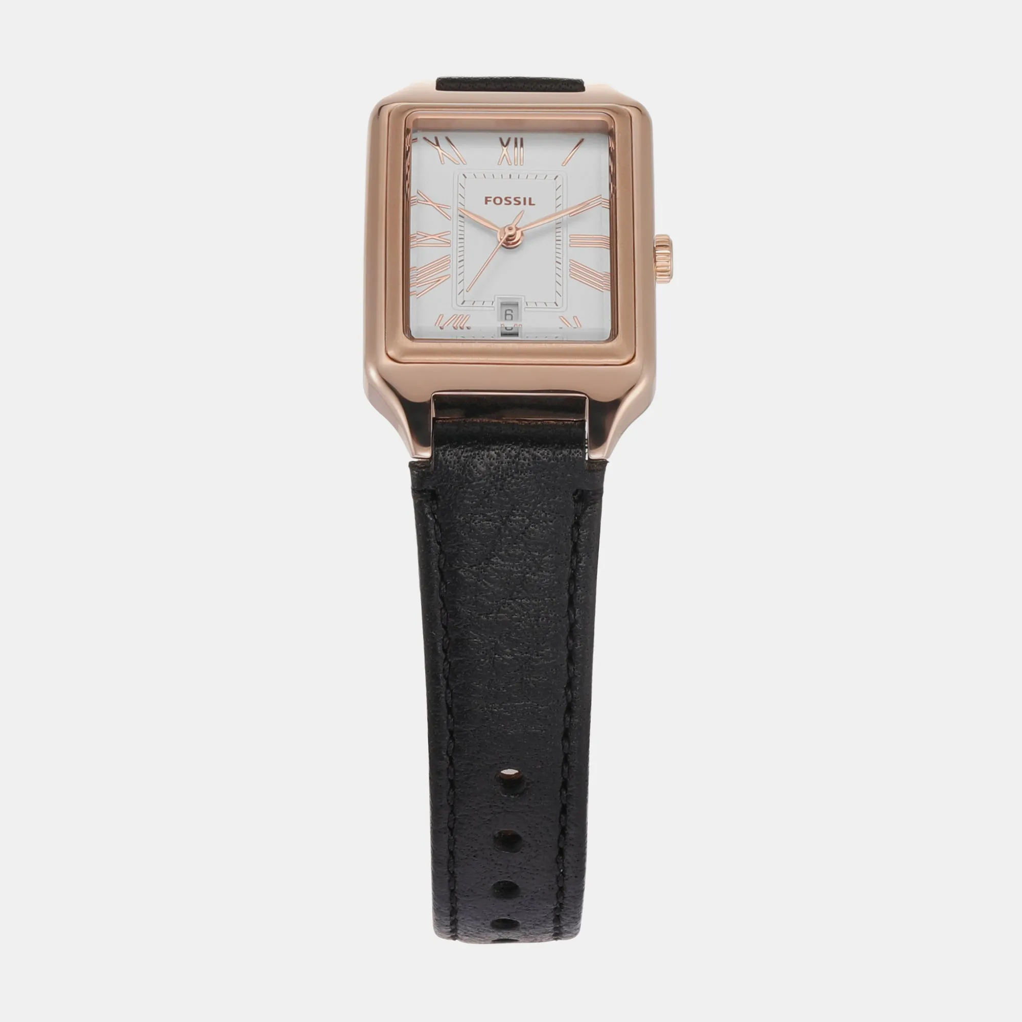 Raquel Women Quartz White Dial Analog Leather Watch ES5310