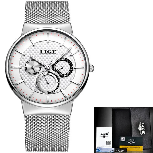 Reloj Hombre LIGE Brand Men's Watches