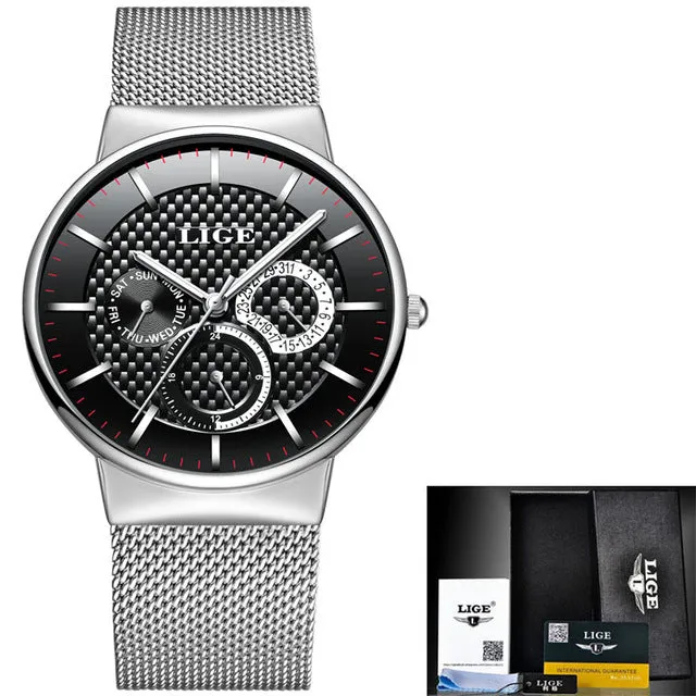 Reloj Hombre LIGE Brand Men's Watches