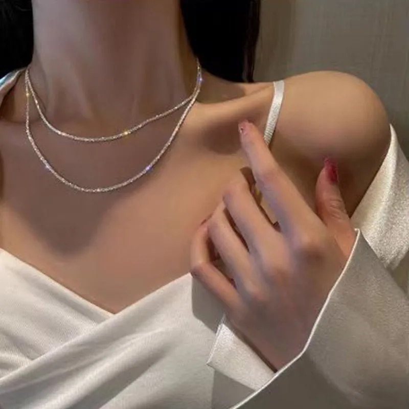 Retro Round Bead Necklace For Women Anniverssary Jewelry Gifts