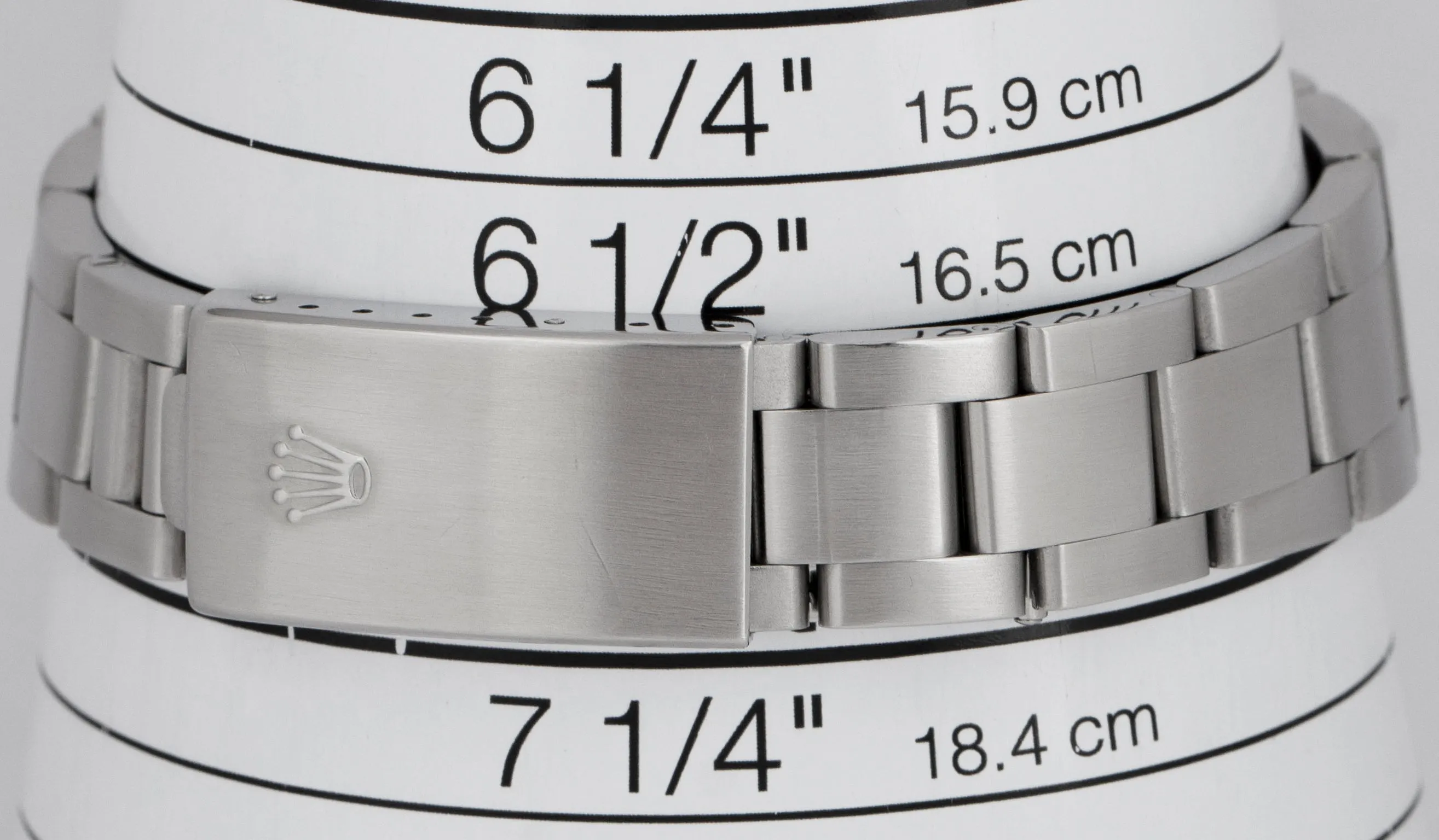 Rolex Oysterdate Precision Silver MICKEY MOUSE Stainless Steel 34mm Watch 6694