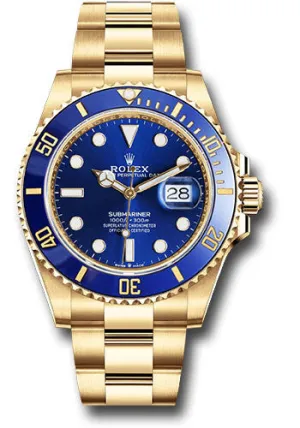 Rolex Yellow Gold Submariner Date 41 126618LB