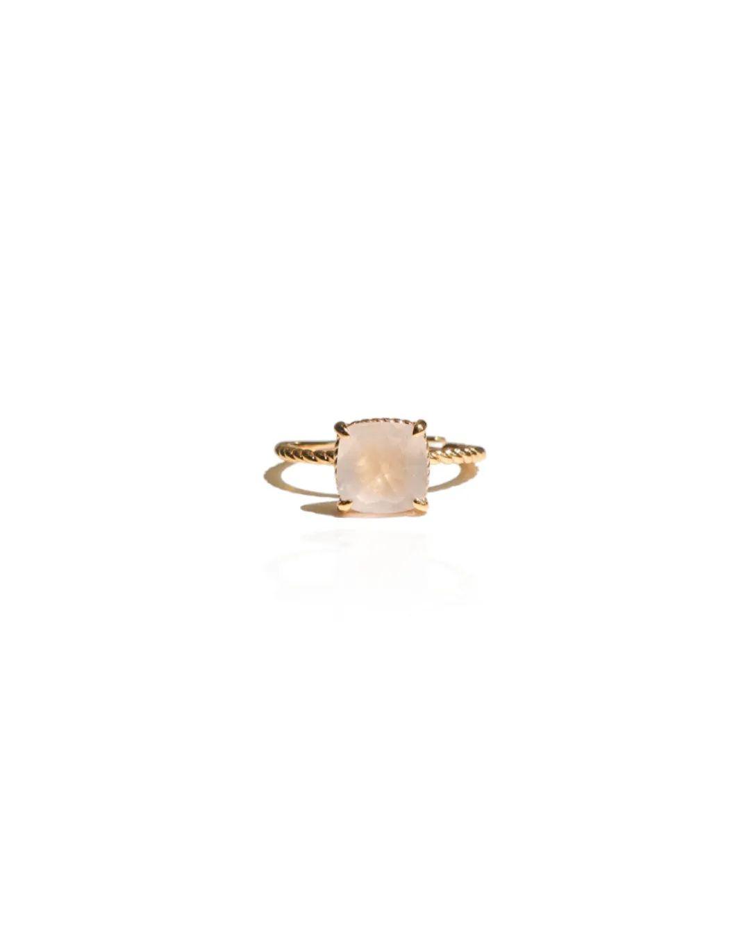 Rose Quartz Ring
