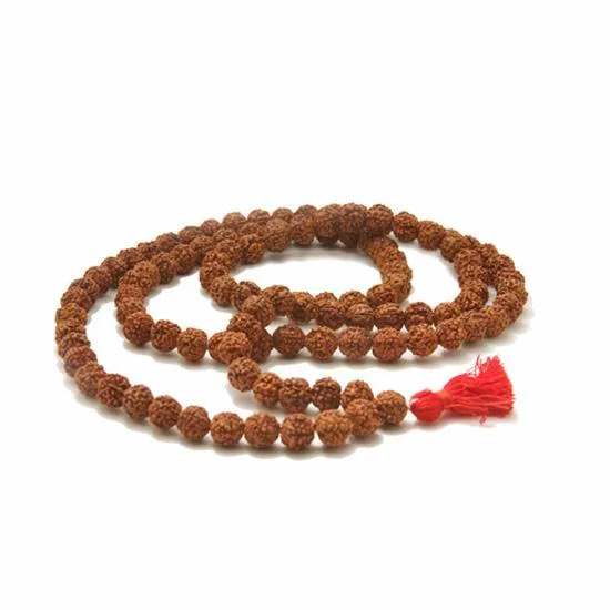 Rudraksha Beads Mala Necklace