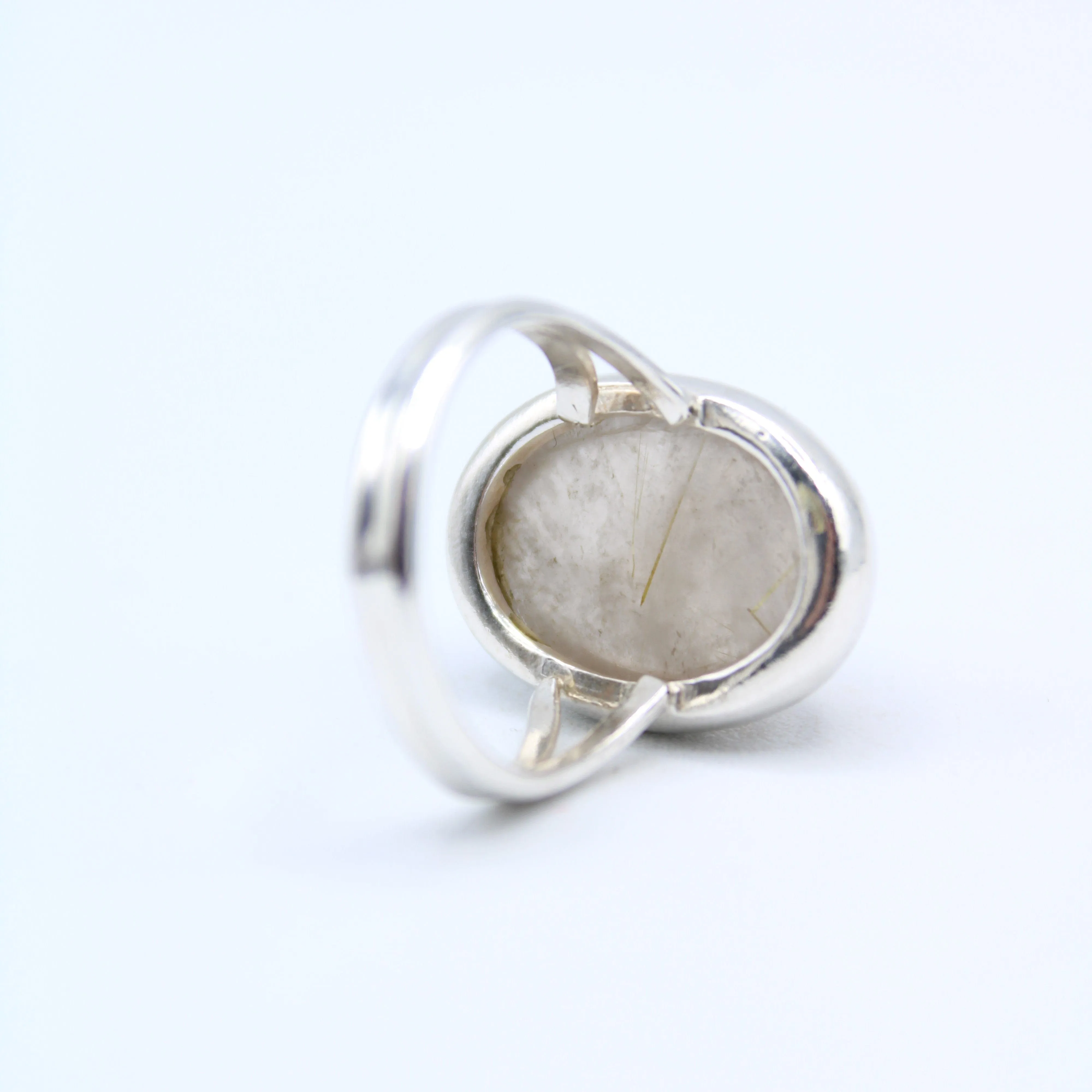 Rutilated Quartz Ring SIZE 7.5