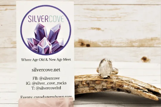 Rutilated Quartz Ring SIZE 7.5