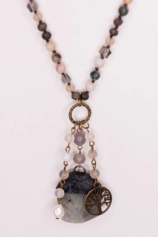 Rylina Necklace Laboradite