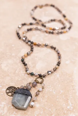 Rylina Necklace Laboradite
