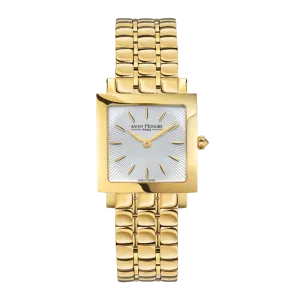 Saint Honore Place des Vosges Women's White Dial Gold Watch