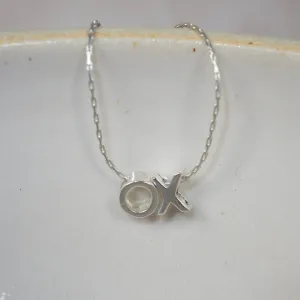 Sale - Sterling Silver Letter Pendant