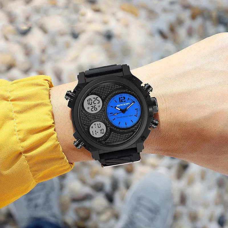 Sanda Analog Digital Sports Watch For Men K3002