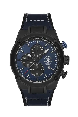 Santa barbara polo & racquet club Analog Blue Dial Men's Watch-SB.3.10001-3