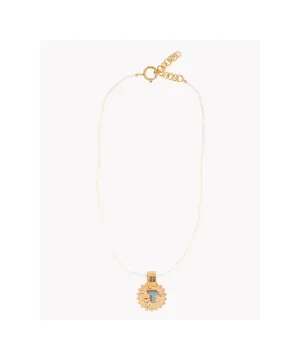 Say My Name Pearl Necklace - Letter T