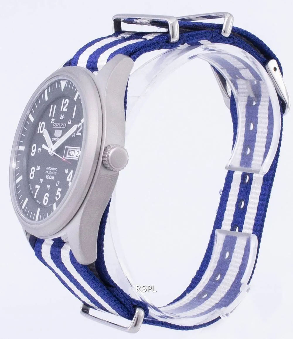 Seiko 5 Sports Automatic Japan Made Nato Strap SNZG09J1-NATO2 Men's Watch