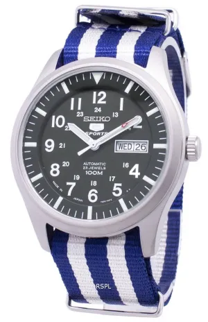 Seiko 5 Sports Automatic Japan Made Nato Strap SNZG09J1-NATO2 Men's Watch