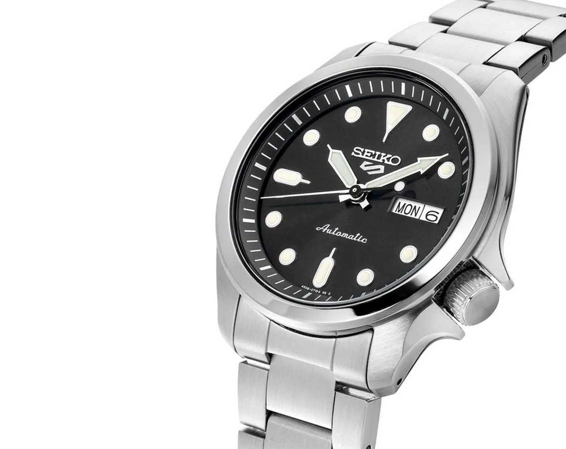 Seiko 5 Sports Black Dial Men 41mm