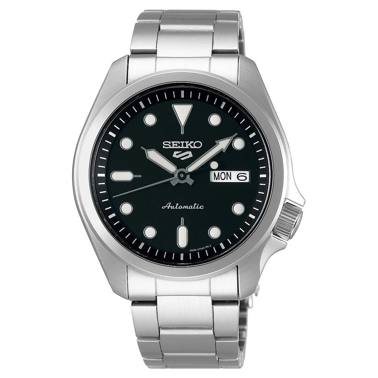 Seiko 5 Sports Black Dial Men 41mm