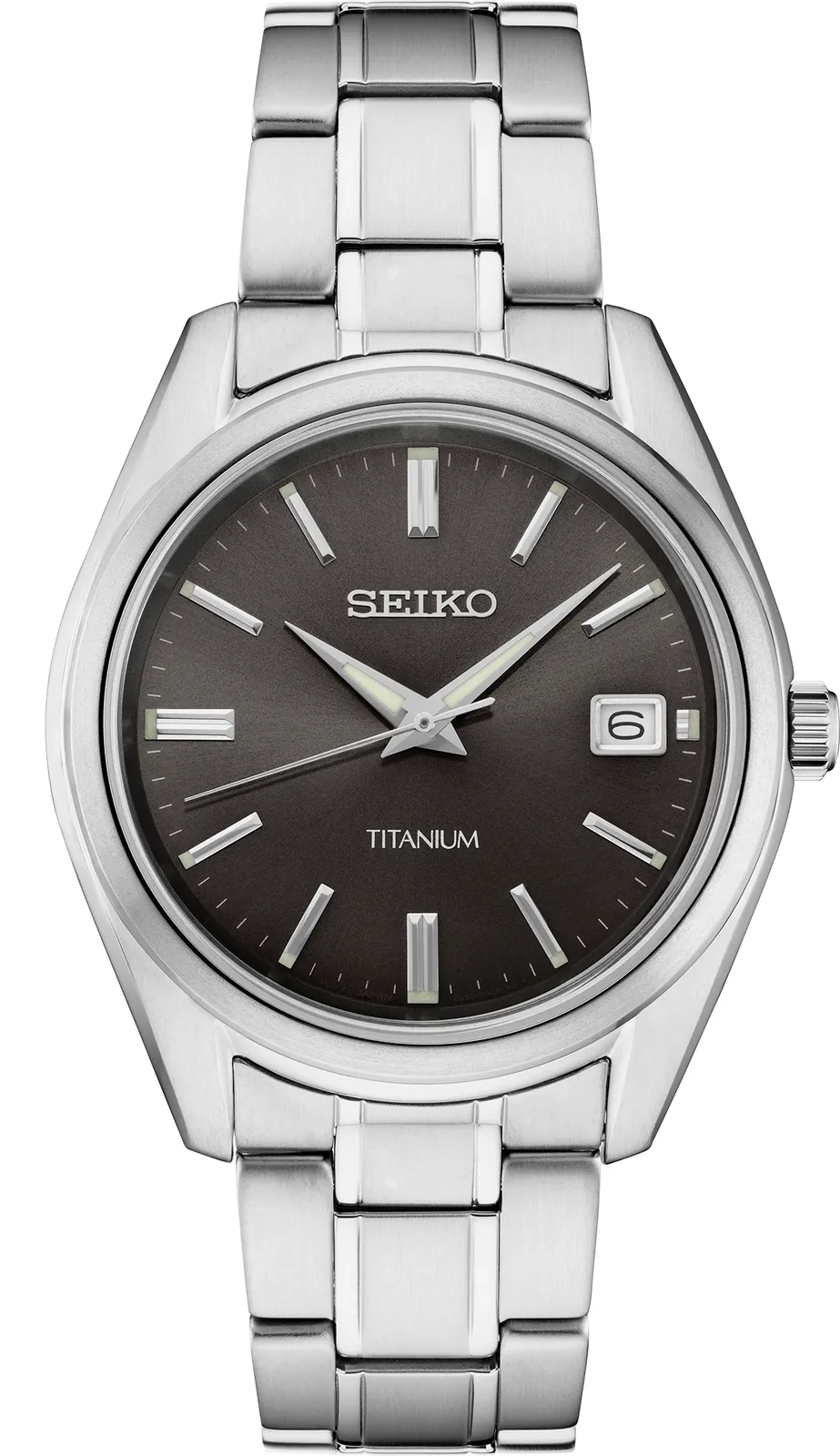 Seiko Essentials SUR375 Black Sunray Dial 10 ATM Water Resistant 40.2mm Men's Watch