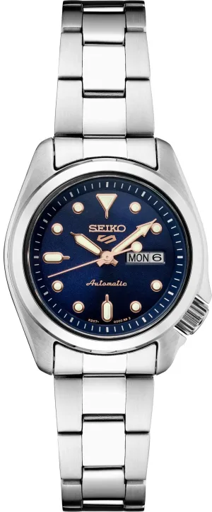 Seiko Five-Sports Automatic Ladies Watch-Blue