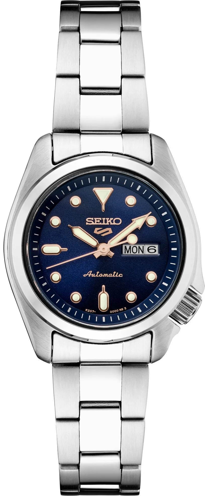 Seiko Five-Sports Automatic Ladies Watch-Blue