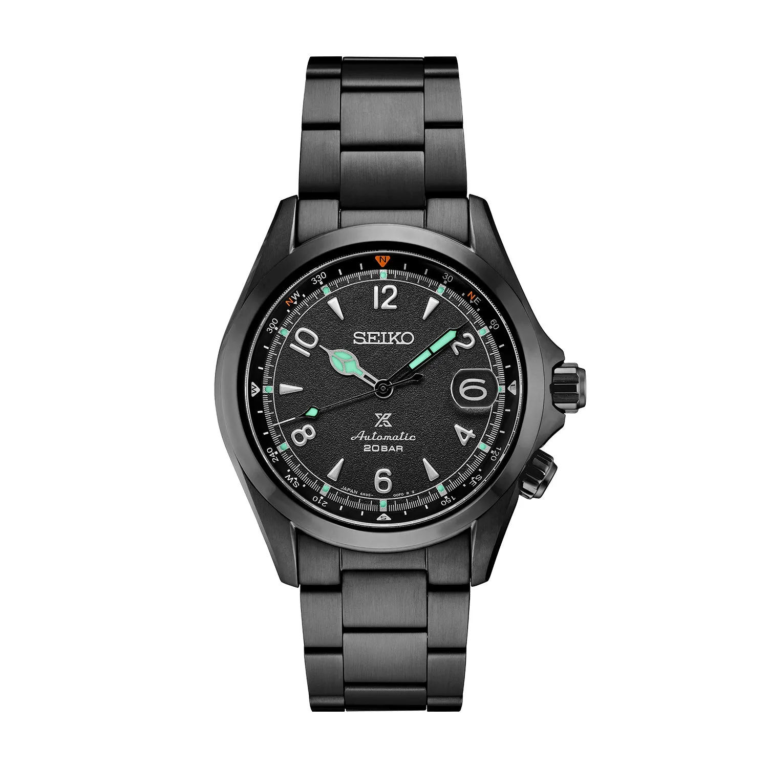 Seiko Prospex Alpinist The Black Series Limited Edition "Night Vision" Automatic – SPB337
