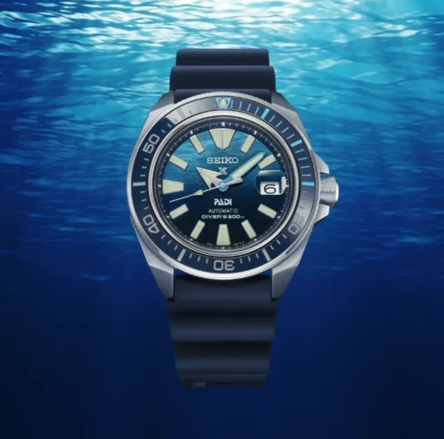 Seiko Prospex SRPJ93 Blue Dial 20 ATM Water Resistant 43.8mm Automatic Special Edition Men's Watch