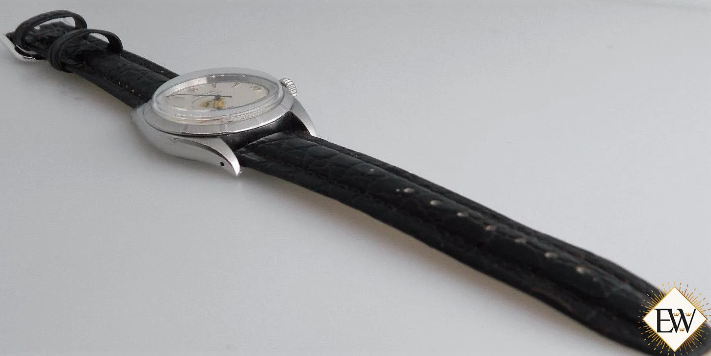Serviced 1954 Vintage Rolex Oyster Perpetual Chronometer Cal 1030 watch Ref 6581