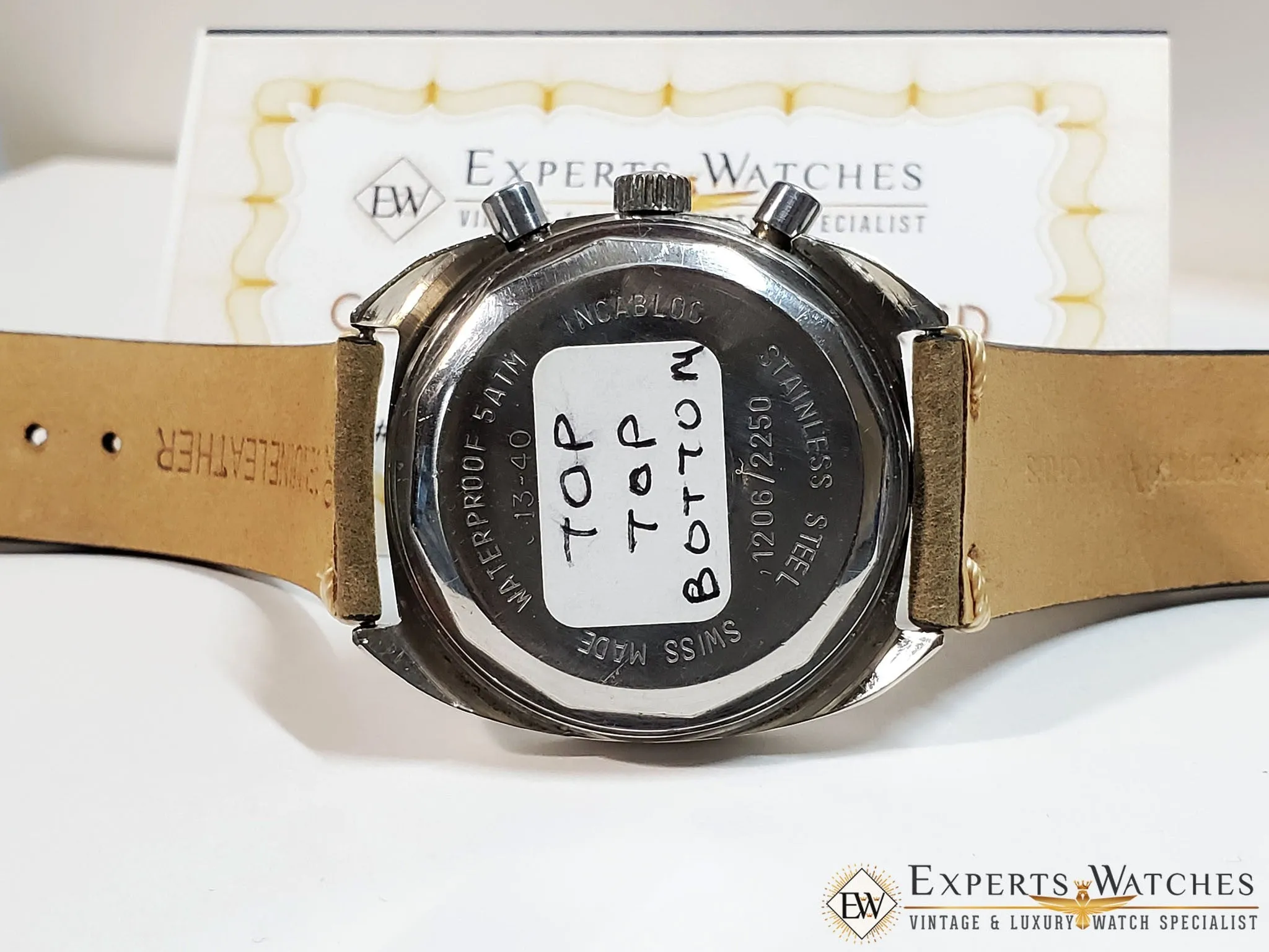 Serviced 1968 Vintage ZODIAC LE 'Camaro' Ref 9220 Chronograph VALJOUX 7730 Watch
