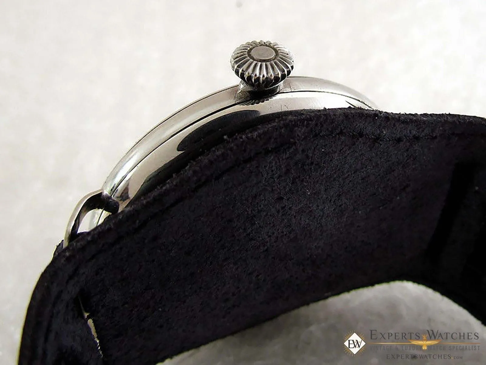 Serviced Vintage DOXA AVIATOR Large Military WWII Big Pilot's Watch 51mm Waffen