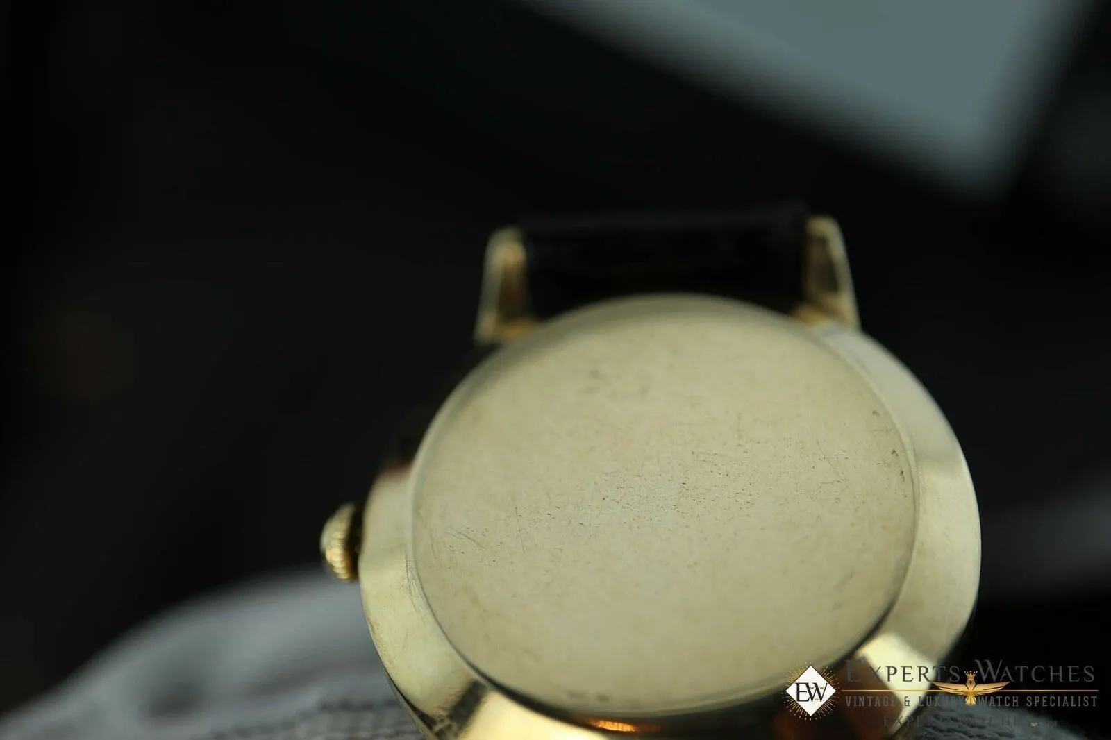 Serviced Vintage Omega F6212 14k Gold Filled 344 Bumper Automatic Watch 1952