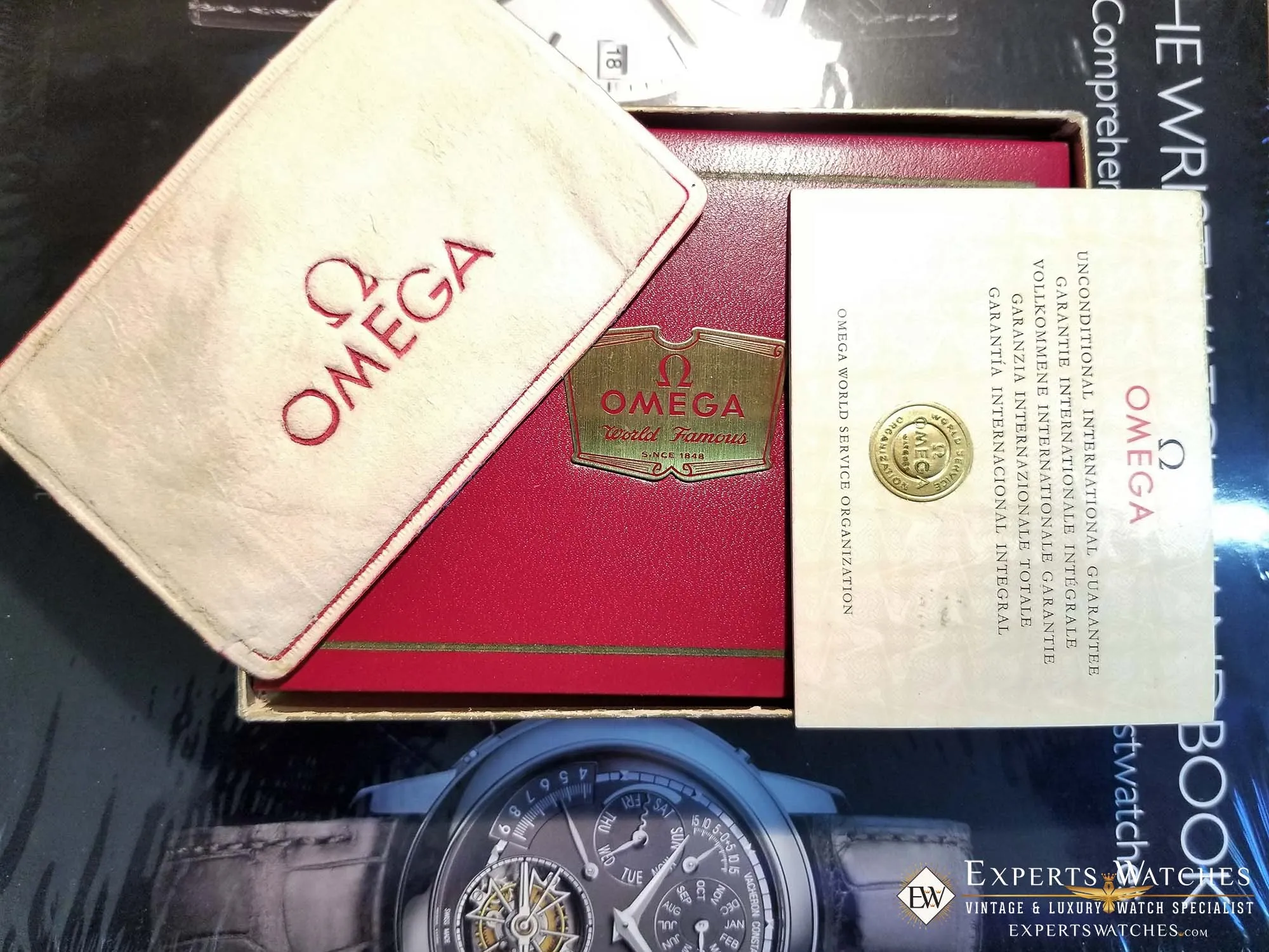 Serviced Vintage Omega SeaMaster Chronograph Cal 321 Watch CK 2947 Box & Papers