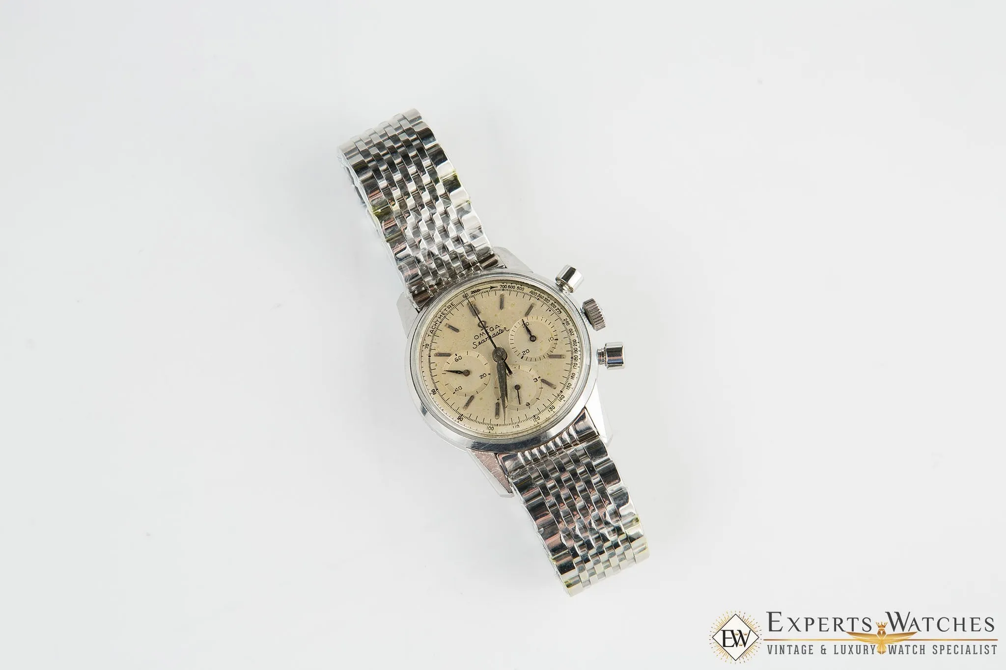 Serviced Vintage Omega SeaMaster Chronograph Cal 321 Watch CK 2947 Box & Papers