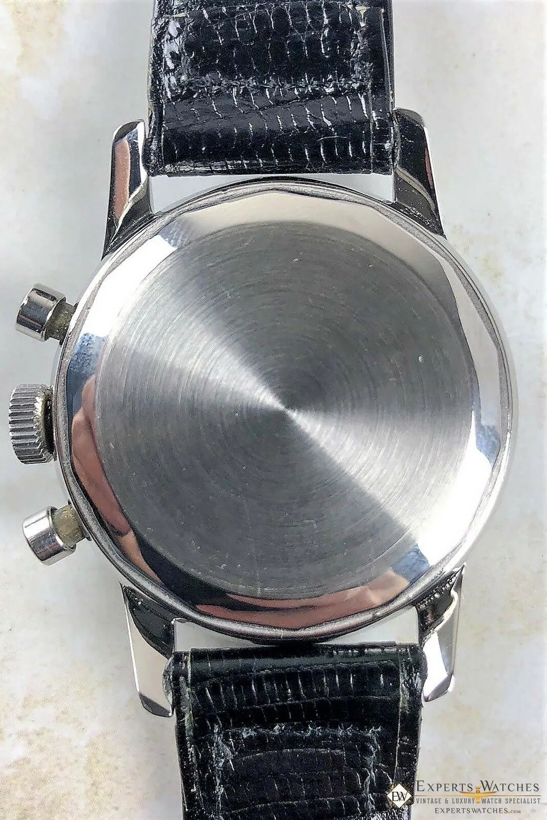 Servinced Vintage Wakmann Breitlilng Chronograph Lemania 1280 321 big eye Watch