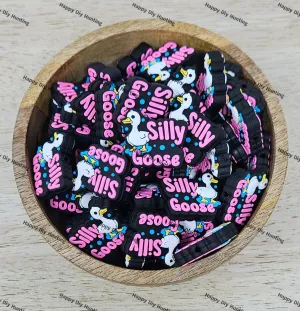 Silly Goose Silicone Focal Beads wholesale, silicone focal beads for pens