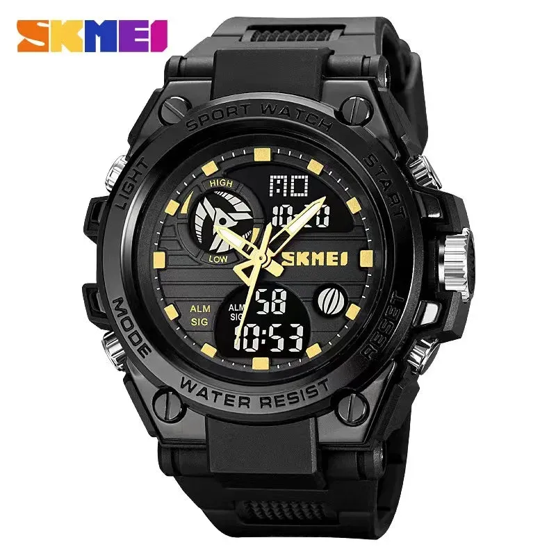 SKMEI Multifunction Dual Time Chrono Date Quartz Watch | SKMEI 2031