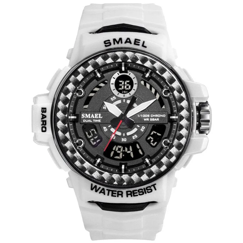 SMAEL Sports Men&#39;s Watches Top Brand Luxury Military Quartz Watch Men Waterproof Shock Wristwatches Relogio Masculino 2022 Clock
