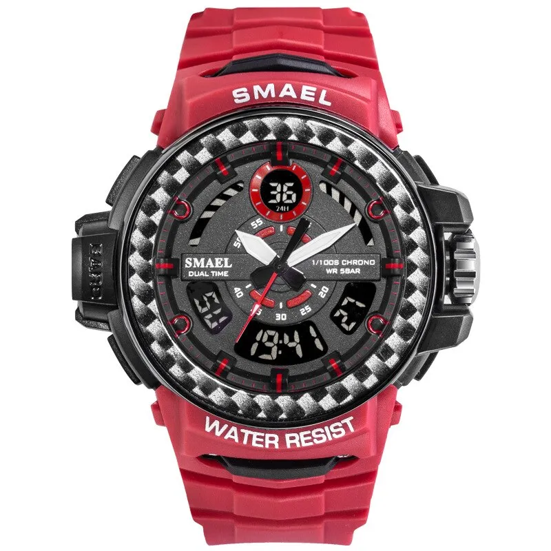 SMAEL Sports Men&#39;s Watches Top Brand Luxury Military Quartz Watch Men Waterproof Shock Wristwatches Relogio Masculino 2022 Clock
